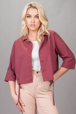 Блуза женская 4391/03/Бордовый - Rise фото 3