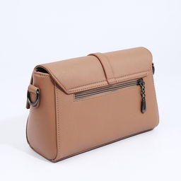Сумка-мессенджер на магните, цвет бежевый - Simaland фото 2