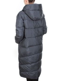 9257 DARK GRAY Пальто зимнее женское MELISACITI (200 гр. холлофайбера) - Fashion фото 4