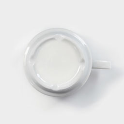 Чашка Дулевский фарфор «Бельё», штабелируемая, 250 мл, белая