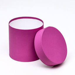 Набор круглых коробок 5 в 1 «Ягодный», 23×23 - 15×15 см