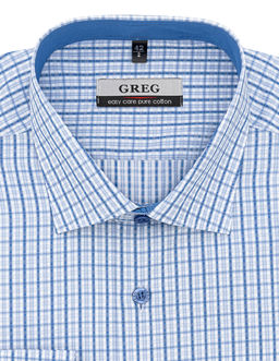 Сорочка мужская длинный рукав GREG 225/131/8247/Z/1_GB