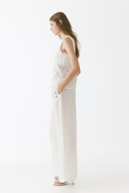 Pantal?n amplio con cord?n de ajuste - H&m фото 5