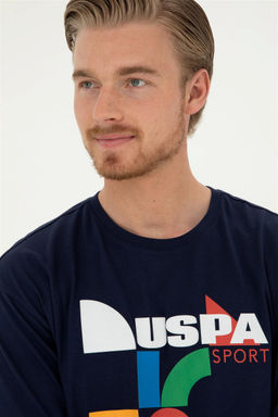 Мужская темно-синяя футболка Неожиданная скидка в корзине - U.s. polo assn фото 2