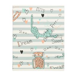 Светоч Тетрадь Забавные коты A5 96 л. на скобе 60 г/кв.м , белизна 90 % 6 шт. клетка SVT_960321_04 Коты/серая полоска