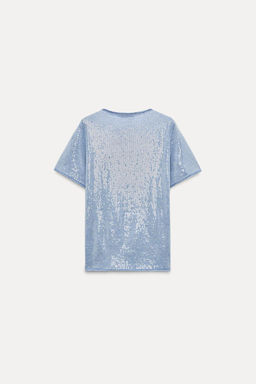 SEQUIN KNIT SWEATER - Zara фото 8