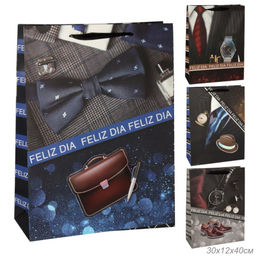 Пакет подарочный 40х30х12 / 1326L /уп 12/360/23 февраля