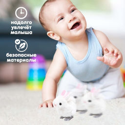 Игрушка заводная Кролик - Simaland фото 3