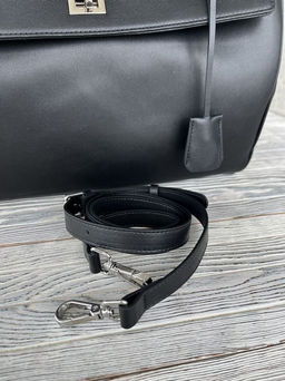 Женская кожаная сумка-портфель 8399-3 Черный - Sergio valentini фото 7