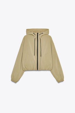 RUBBERISED HOODED JACKET - Zara фото 4