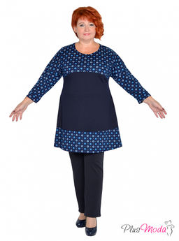 Туника Модель №1372 размеры 44-84 - Plusmoda фото 23