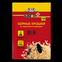 Борные крошки 100гр от тараканов и муравьев BOR123