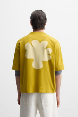 FLORAL PRINT T-SHIRT - Zara фото 3