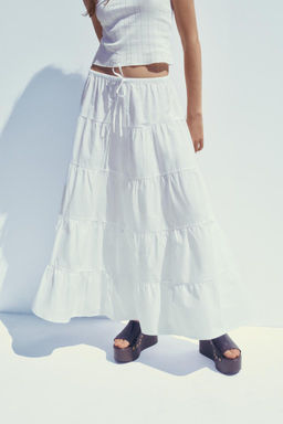 PANELLED LONG SKIRT - Zara фото 4