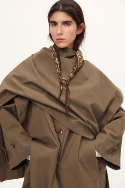 SILK BANDANA WITH RING