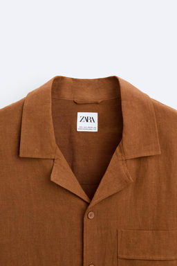 %100 KETEN GOMLEK - Zara фото 8