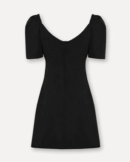 Приталенное черное платье - Incity фото 16