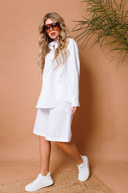 Костюм NIKVA н371-1 молоко  фото 2