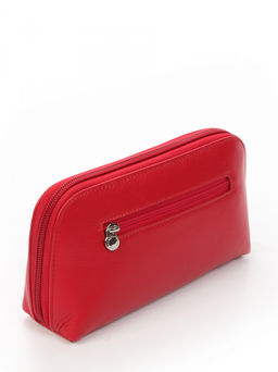 LACCOMA косметичка LA-7001-красный натуральная кожа