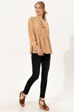Женские черные джинсовые брюки - U.s. polo assn фото 3