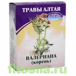 Валериана, корень, 25 г (коробочка), чайный напиток