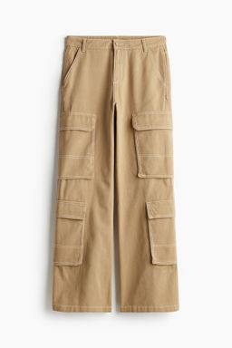 Pantalon cargo holgado - H&m фото 7