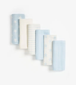 Mothercare / Пеленки муслиновые 6 шт. 60 x 60 см