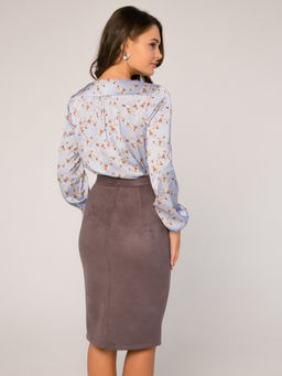 08-223 Юбка - Вишня фото 2