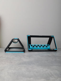 Упоры для отжиманий Woohooo Push-up bars II / комплект 2 шт / синий /уп 50/ - Галеонтрейд фото 5