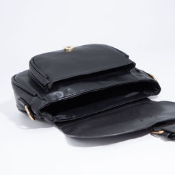 Сумка-мессенджер на клапане, цвет чёрный - Simaland фото 7