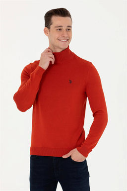 U. S. Polo Assn Мужской базовый свитер с плиткой - U.s. polo assn фото 3