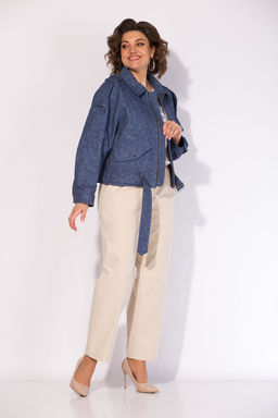 Костюм Liliana 1522-1507 синий+экрю