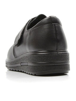 03-5072 BLACK Полуботинки женские (натуральная кожа)