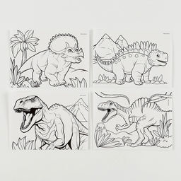 Фигурки Динозавры, игровой набор, наклейки, магниты и раскраски - Школа талантов фото 10