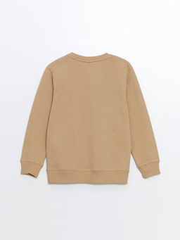 Bisiklet Yaka Erkek ?ocuk Sweatshirt - Waikiki фото 3