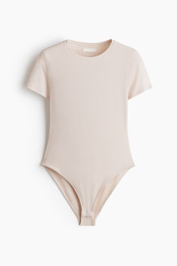 Body de manga corta en microfibra - H&m фото 2