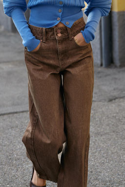 JEANS Z1975 WIDE LEG TIRO MEDIO / ?xido - Zara фото 4