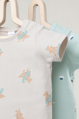К 6239-2уп/серфинг,маленькие кораблики набор полукомбинезон (боди) яс