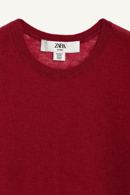 100% WOOL KNIT LIMITED EDITION TOP - Zara фото 7