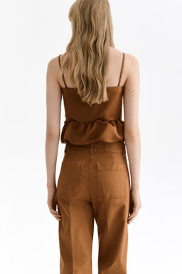 Top burbuja con tirantes espagueti - H&m фото 7
