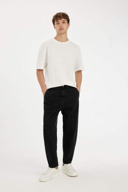 Свободные джинсовые брюки скинни с напуском - Defacto фото 11