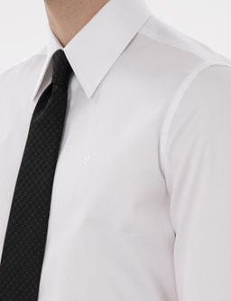 Beyaz Slim Fit Uzun Kollu G_mlek - Pierre cardin фото 14