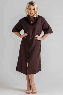 Платье 8801/01/Коричневый