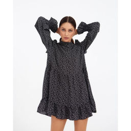 Платье мини женское MIST: Dresses, размер 46, чёрное