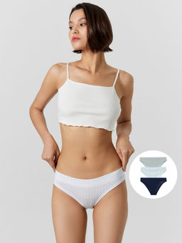 Цена за 2 штуки! ТРУСЫ ЖЕНСКИЕ (3ШТ.)