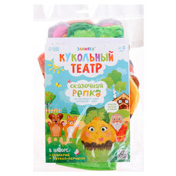 Кукольный театр ZABIAKA «Сказка: Репка», 7 кукол на руку, сценарий