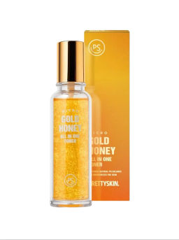Micro Gold Honey All-in-One Toner - Универсальный тонер с микро частицами золота и медом, 140 мл