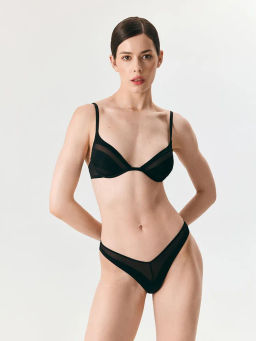 Infinity / Трусы стринги-бразилиано жен. Bruna черный - Infinity Lingerie фото 5