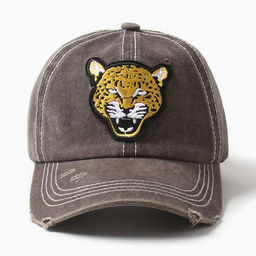 Кепка мужская MINAKU «Leopard», цвет коричневый, р-р 56-58