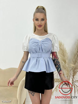 Женская блузка с коротким рукавом - Bruno фото 11